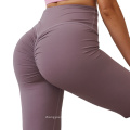 Sexy Active Sports Wear High Waited Scrunch Leggings Fitness Workout Legging Yoga pour femme